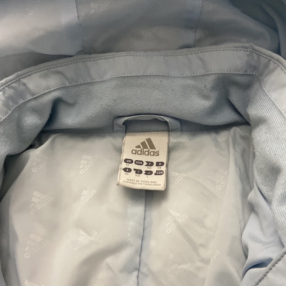 Adidas light blue puffer jacket - Picture 5 of 7